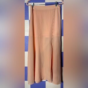 NWT BCBGeneration Maxi Skirt in Tropical Peach - Size M